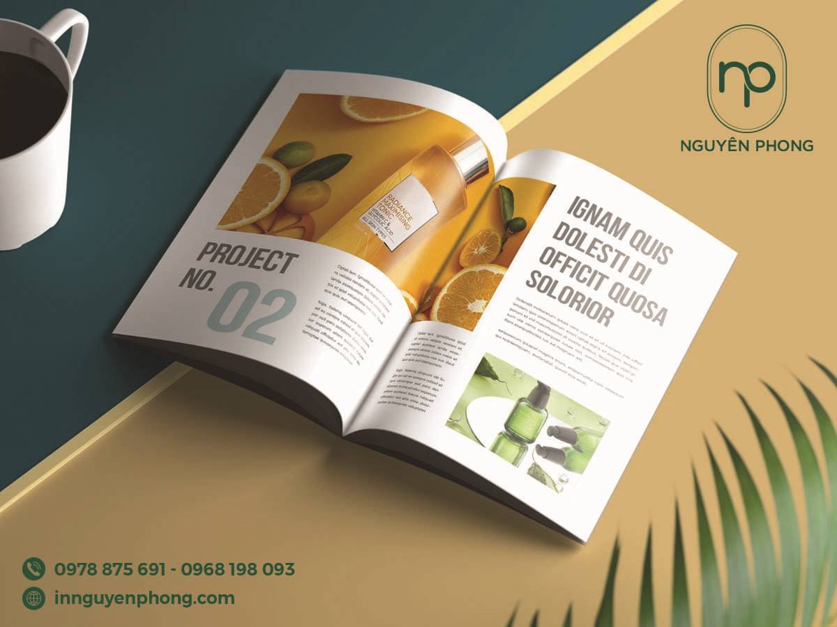 In catalogue mảng nhà hàng đẹp